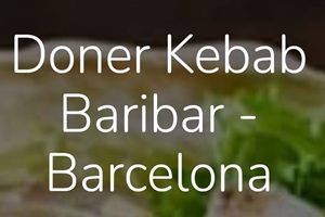 Restaurantes Kebab - Baribar Istanbul Doner Kebab
