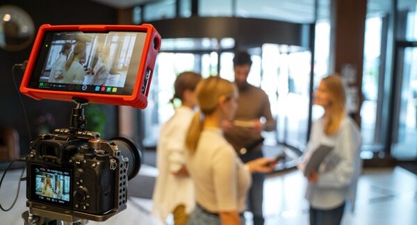 Agencias de casting - Actores y modelos realizando pruebas de agencias de representación en una de las mejores agencias de casting de Barcelona