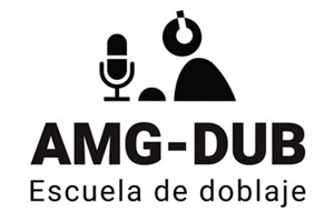 Escuelas de doblaje - Logo AMG-DUB Escuela de Doblaje Barcelona