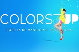 Academias de maquillaje - Logo Colors-Up Barcelona