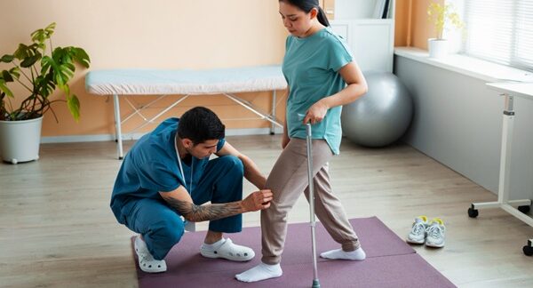 Medicina integrativa - Médico integrativo realizando un tratamiento de medicina integrada a una mujer en la mejor clínica medicina integrativa de Barcelona