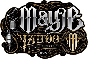 Estudios de microtatuajes - Logo Mayje Tattoo Barcelona
